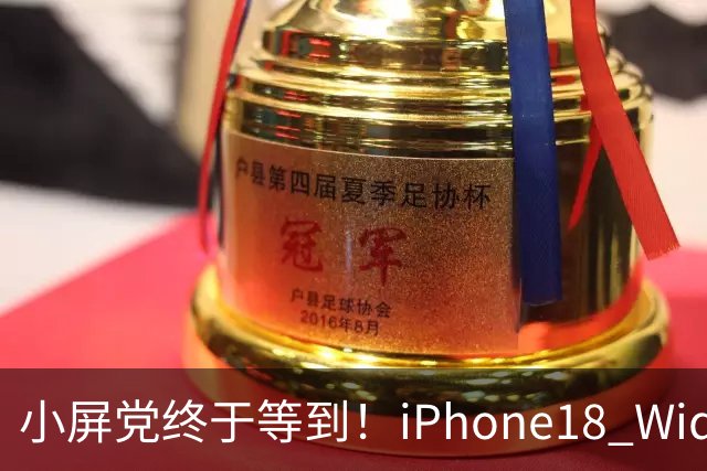 小屏党终于等到！iPhone18 Wide曝光，单手旗舰彻底回归