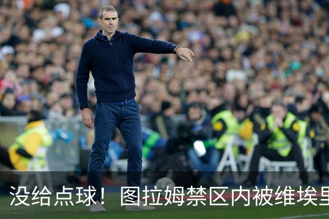 没给点球！图拉姆禁区内被维埃里踢倒，裁判没有表示
