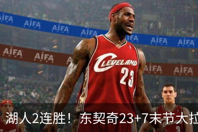 湖人2连胜！东契奇23+7末节大拉胯，加兰26+6凯斯勒创纪录，里夫斯爆发